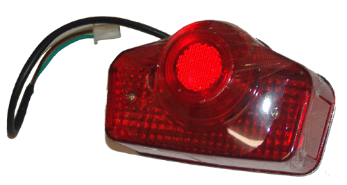 PART13054: Tail Light Set with 2 wires for FH 50ccATV (12V)