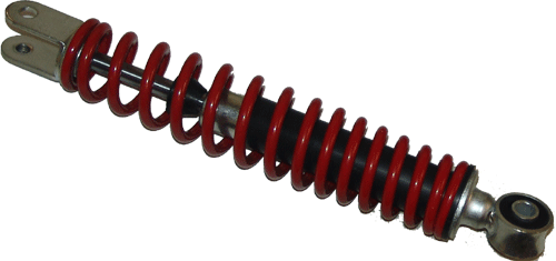 PART17179: Front Shock Absorber Type T for ATV50-1, -6 (Mount to Mount=10.75")