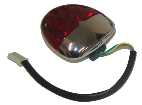 PART13071: Tail Light Set with 3 wires for FH 50ccATV (12V)