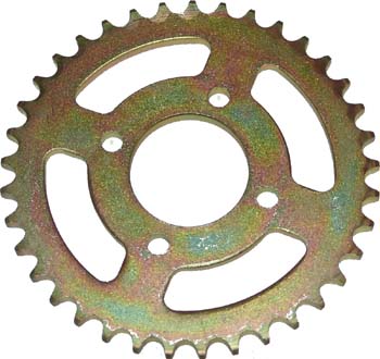 PART07922: Rear Sprocket AS 37 Teeth Bolt Pattern 4 for 428 Chain Peace Kid ATVs