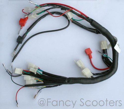 PART08177: TPATV 501 /CPSC Whole Wire Harness (70cc to 110cc)