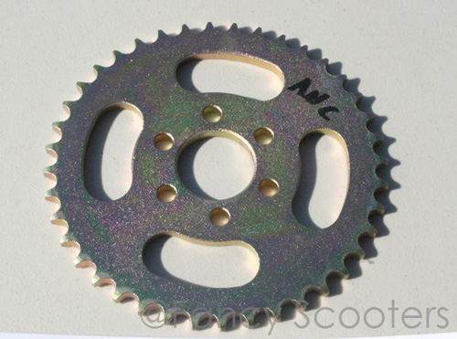 PART07179: Rear Sprocket ANC 40 Teeth, Bolt Pattern 6 for 428H Chain