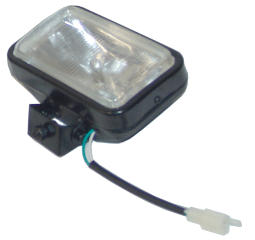 PART13048: Headlight for FQBlazer1, FQBlazer2 (2 wires, metal case)