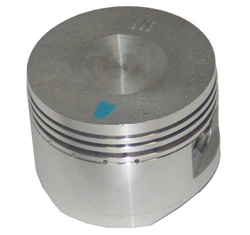 PART02056: 110cc 4-stroke Engine Piston (D=52 mm, Height=37mm, Pin Dia=13mm)