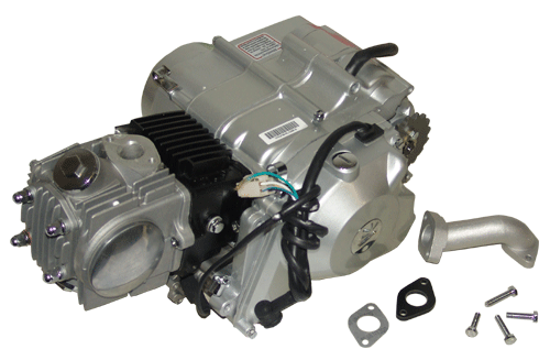 110cc 4-stroke Whole Engine (Automatic, Starter on Bottom) for FB539, 549