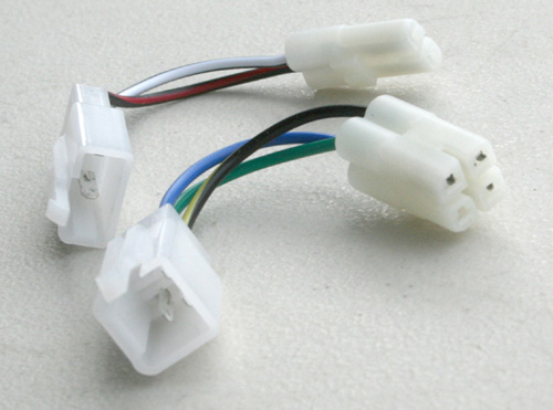 GY6 CDI Round and Square Box Connector Converter Plugs (5 wires)