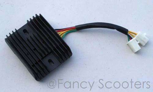 6 Wires Rectifier (Regulator) for 250cc and up Scooters and ATVs