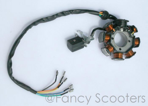 Stator K ( 8 coils, 5 wires) for 250cc ATV