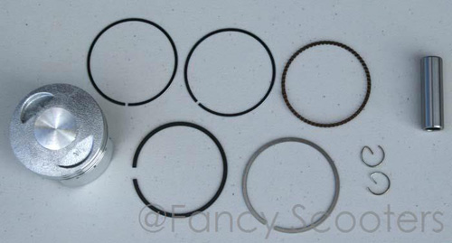 CG 250cc Engine Piston Rings, Pin, and G- Ring Set (Dia=67mm, Height=47mm 16mm Pin) Air/Water Cool
