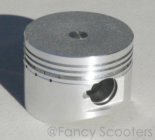 GY6 125cc 4-stroke Piston (D=52 mm, Height=37 mm, Pin Dia=15mm)