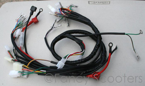 Whole Wire Harness B for GS-303 With Turn Signal & Brake Light