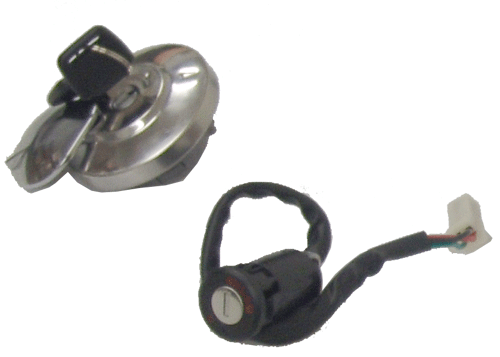 Gas Tank Cap with Ignition Key Set for GS-302, 402,408,409