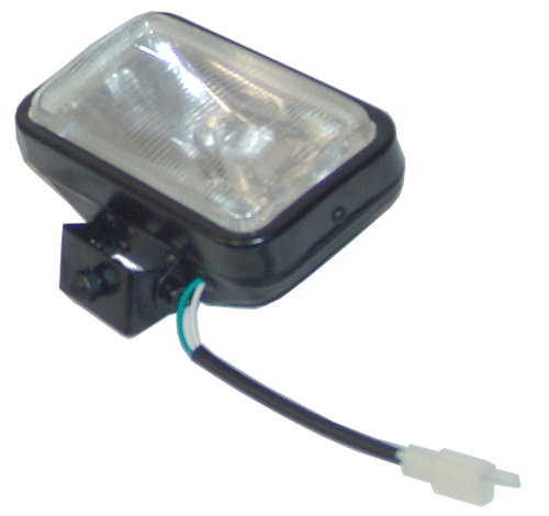 Headlight for FQBlazer1, FQBlazer2 (2 wires, metal case)