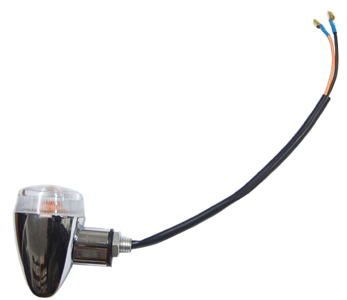 12v Turn Signal Light with 2 wires (white cover)