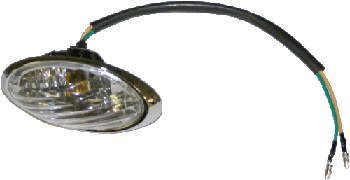 Rear Left Turn Signal for GS-811 (wire color: orange/green)