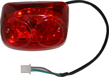 Tail light  with 3 wires for ATV507, 517, 512,  125-CD-7,150-RD-7 (12V)